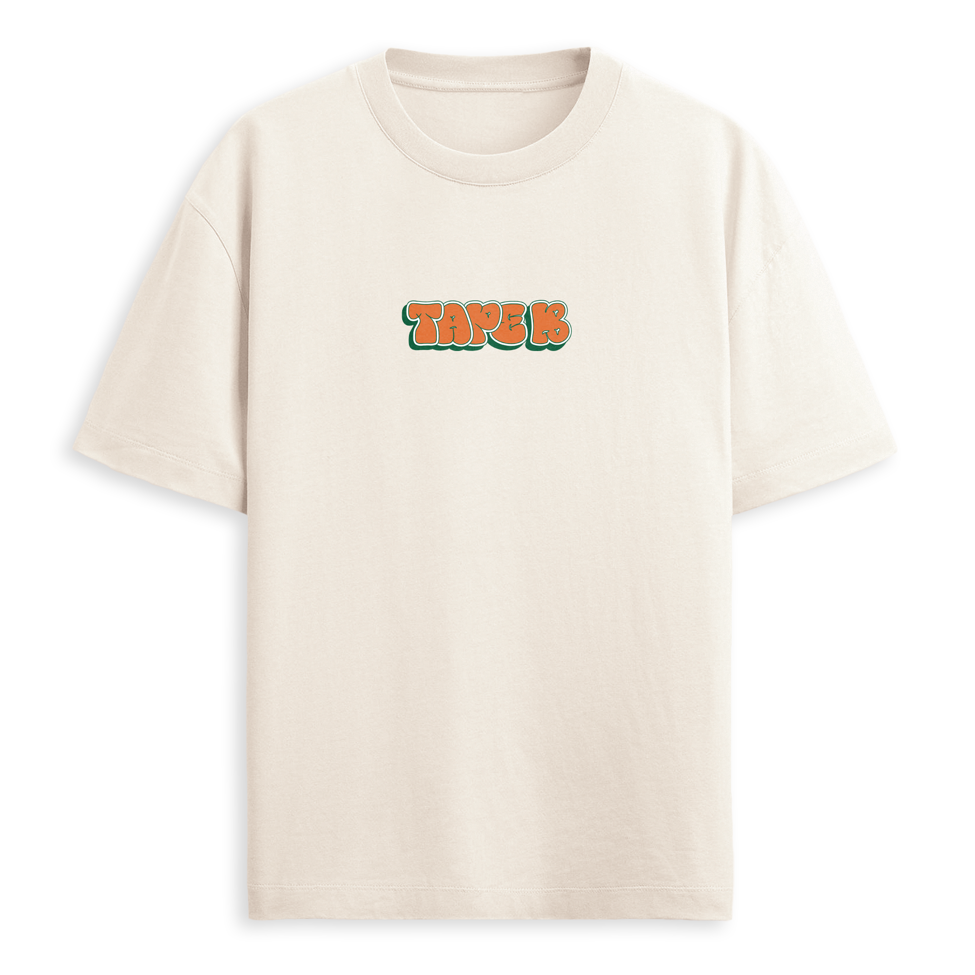Puma TAPE TEE - Camiseta Estampada - Oak Branch/tierra