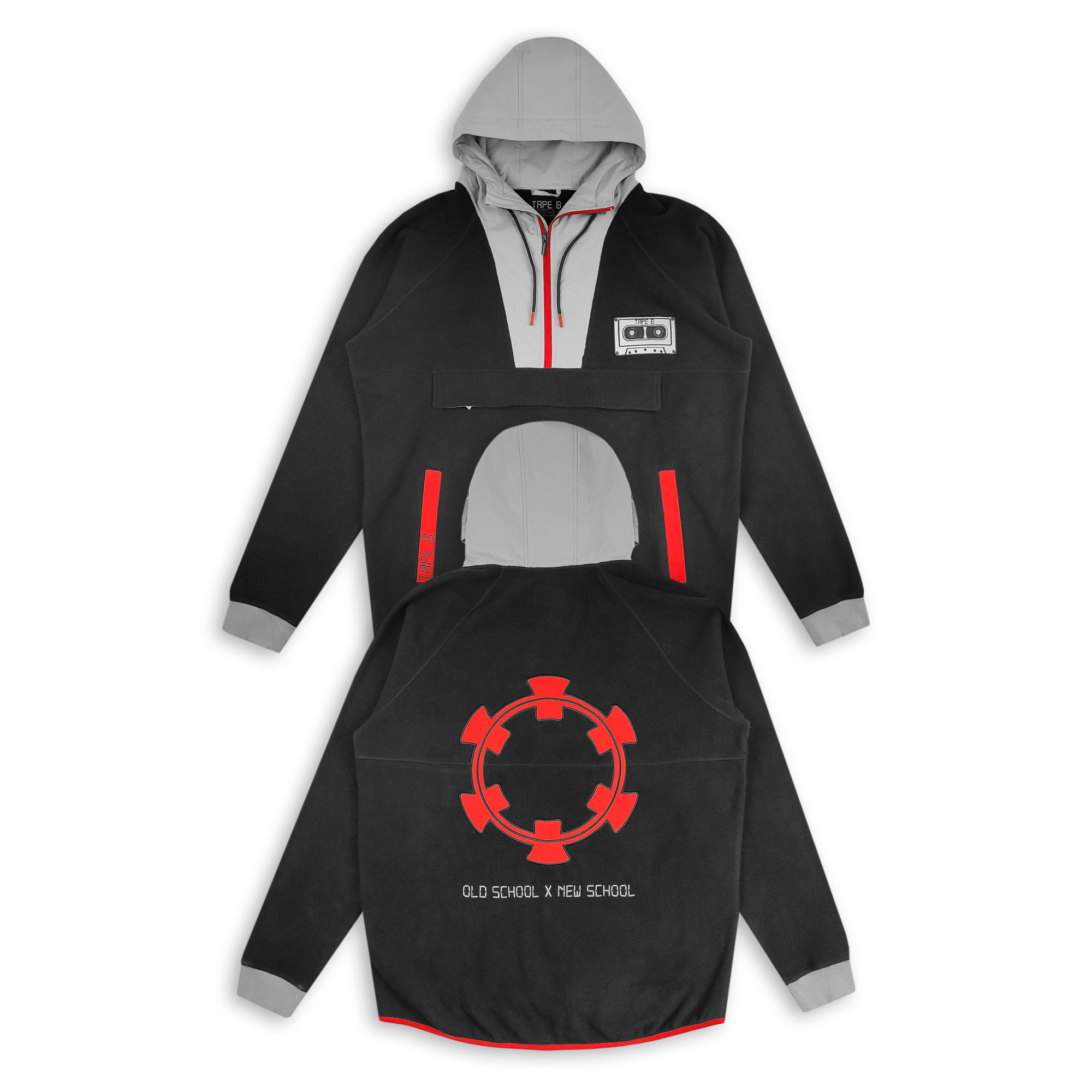 (Limited Time Pre Sale) Tape B - Old School x New School Anorak Jacket