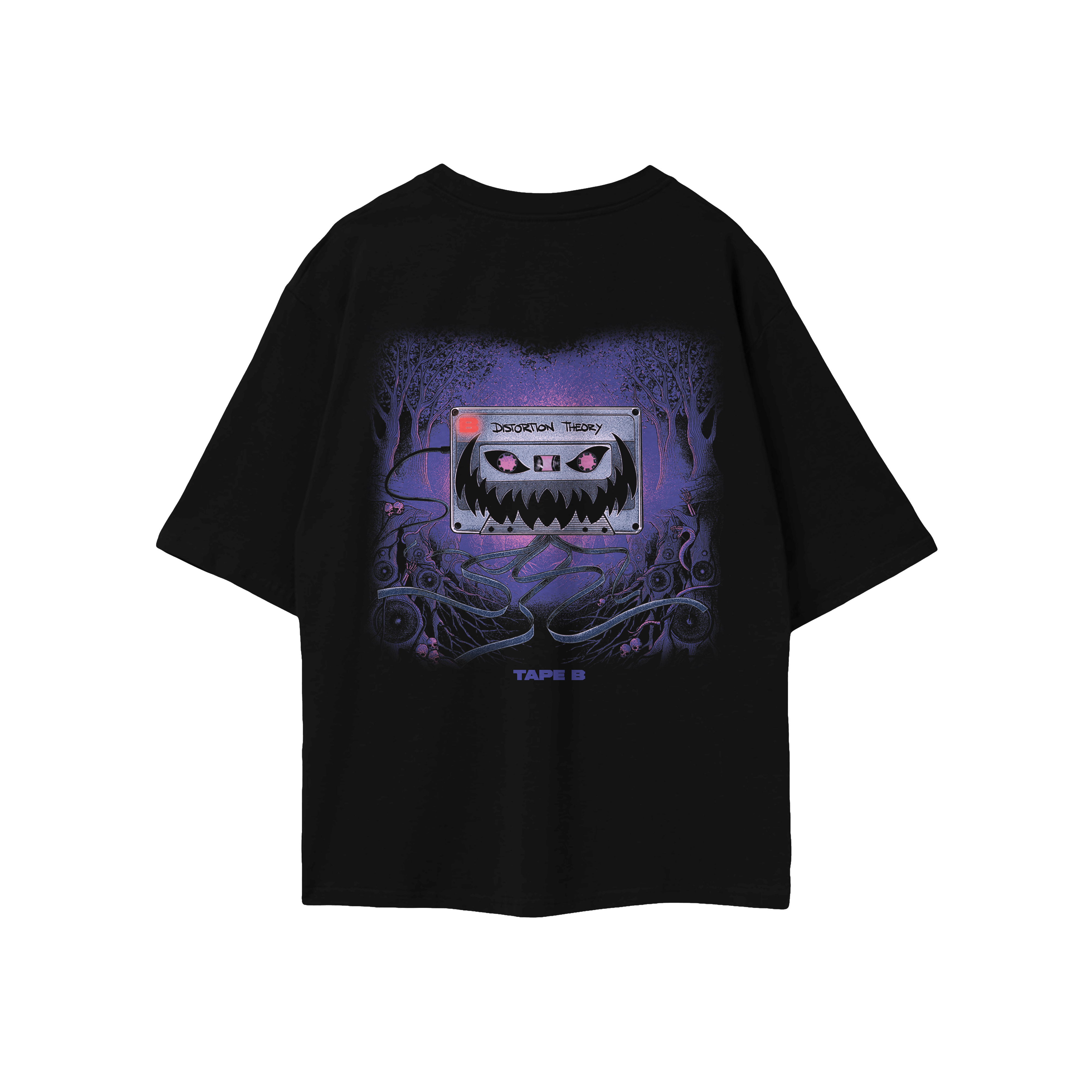 DISTORTION THEORY BLACK TEE (PRE-ORDER)