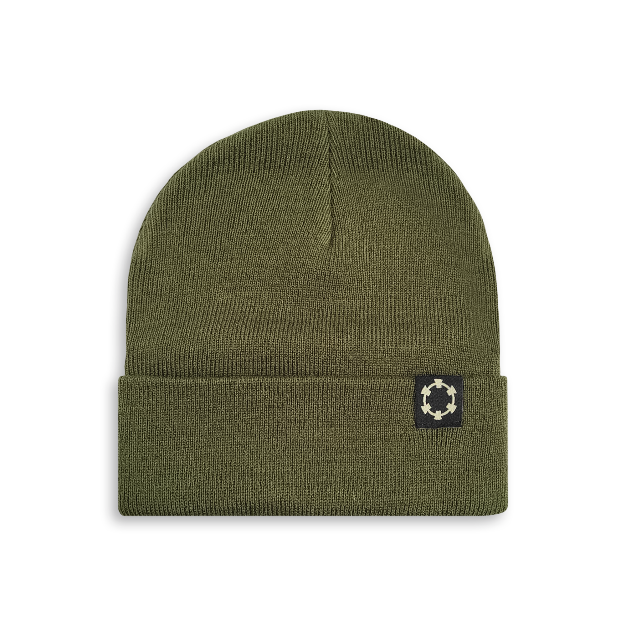 (Limited Time Pre Sale) Tape B - Logo Beanie - Olive Green