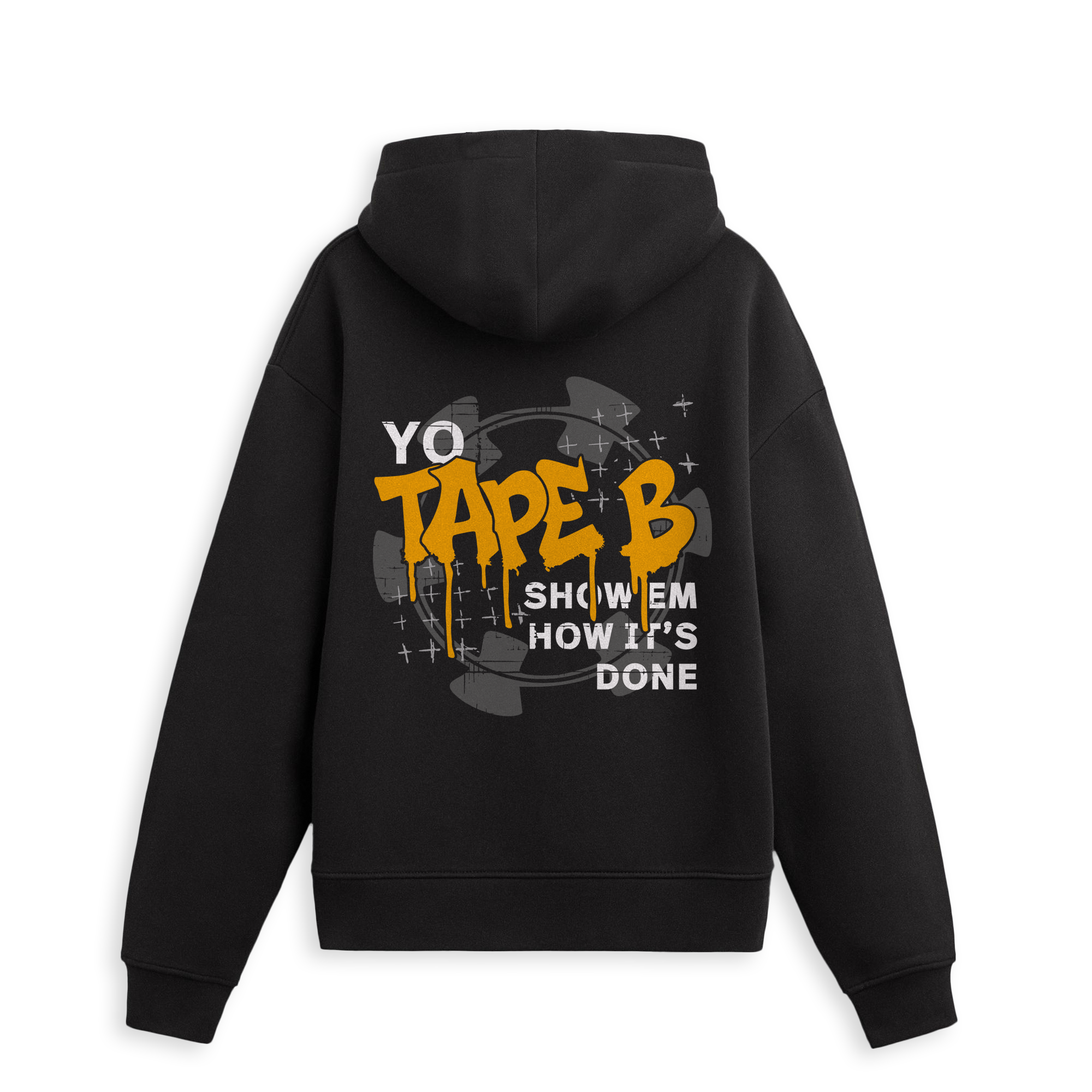 Tape B - Drippin Hoodie - Black
