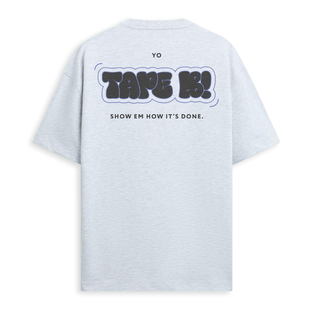 Tape B - Donut Tee - Heather Grey