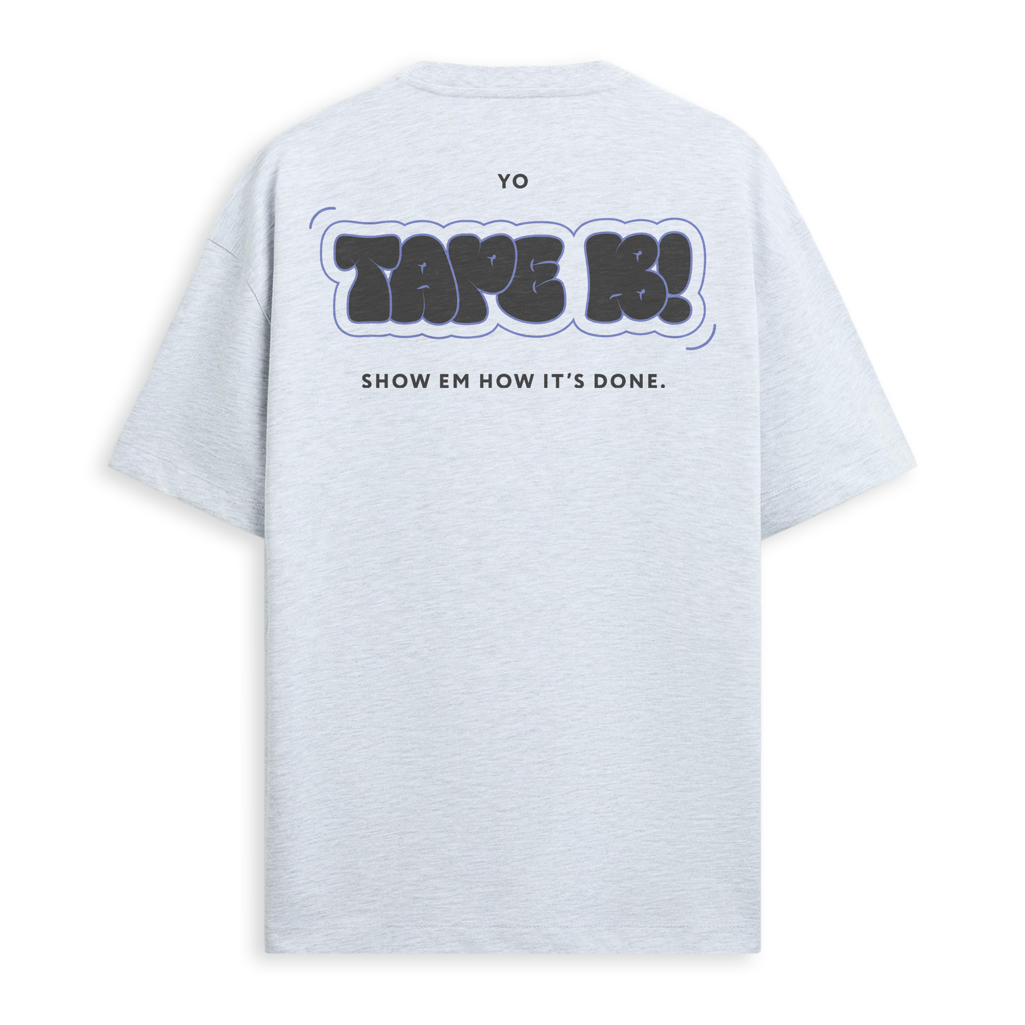 Tape B - Donut Tee - Heather Grey