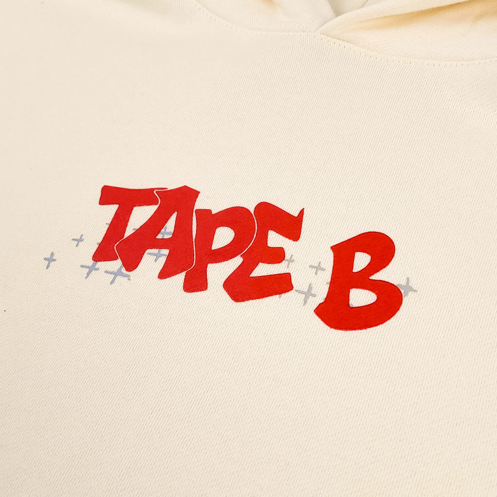 Tape B - Drippin Hoodie - Bone