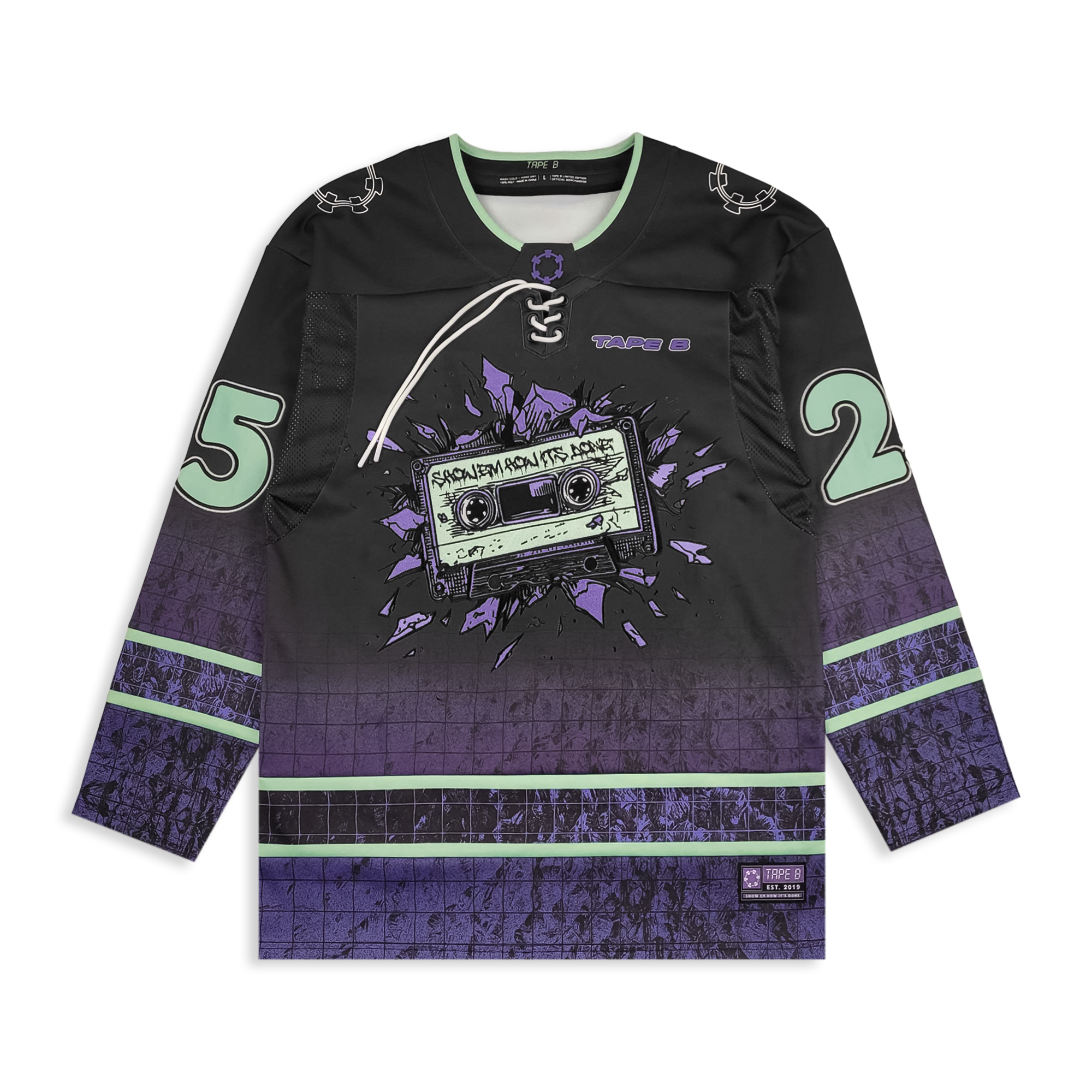 (Limited Time Pre Sale) Tape B - Exploded Hockey Jersey