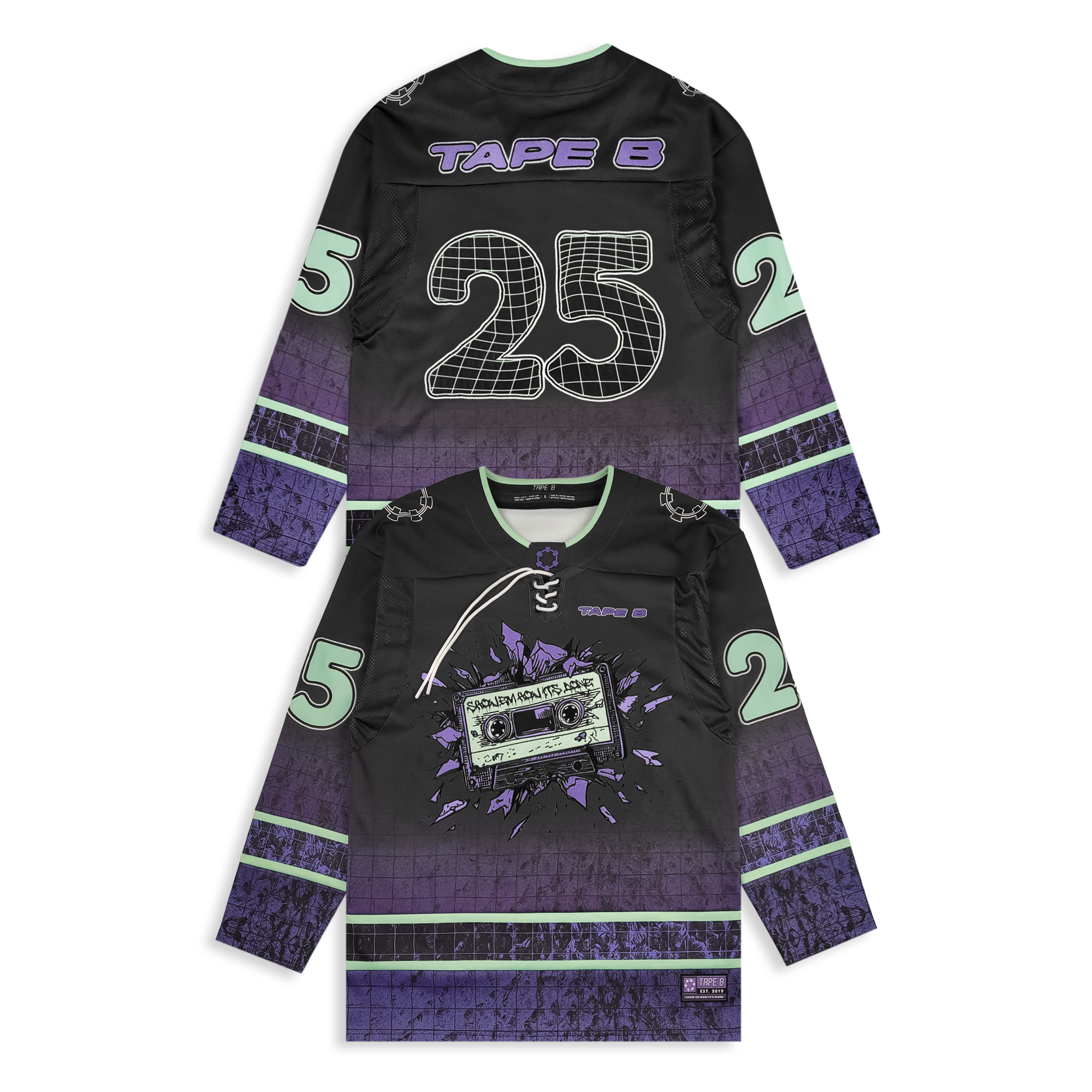 (Limited Time Pre Sale) Tape B - Exploded Hockey Jersey