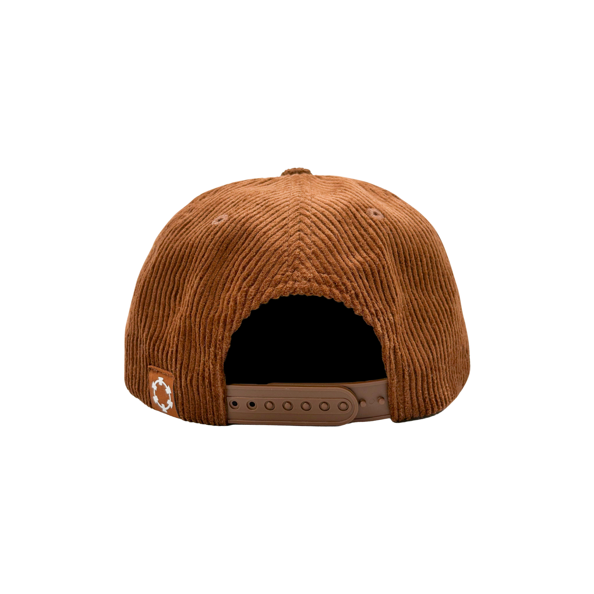 Tape B - Corduroy Logo Snapback - Brown