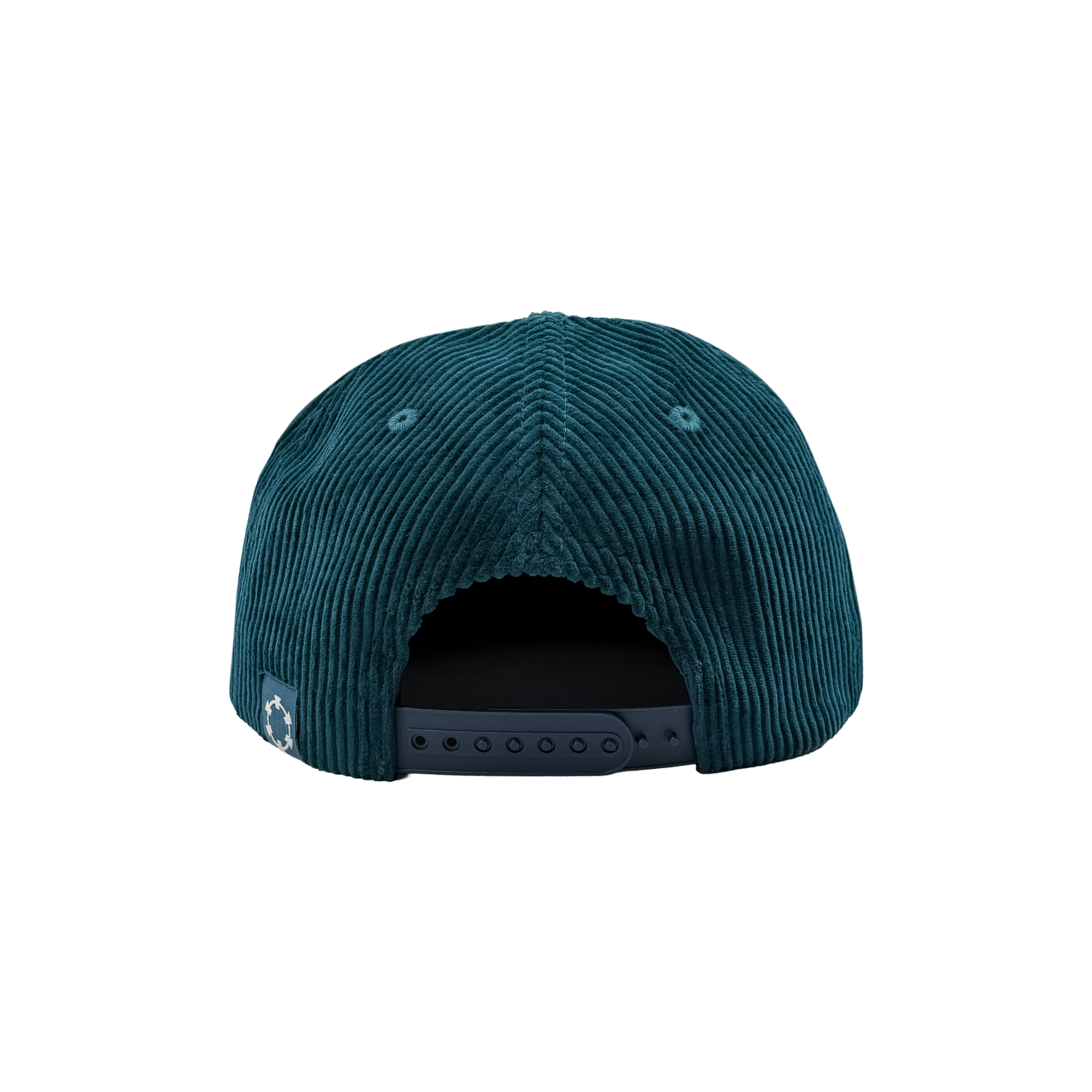 Tape B - Corduroy Logo Snapback - Storm Blue