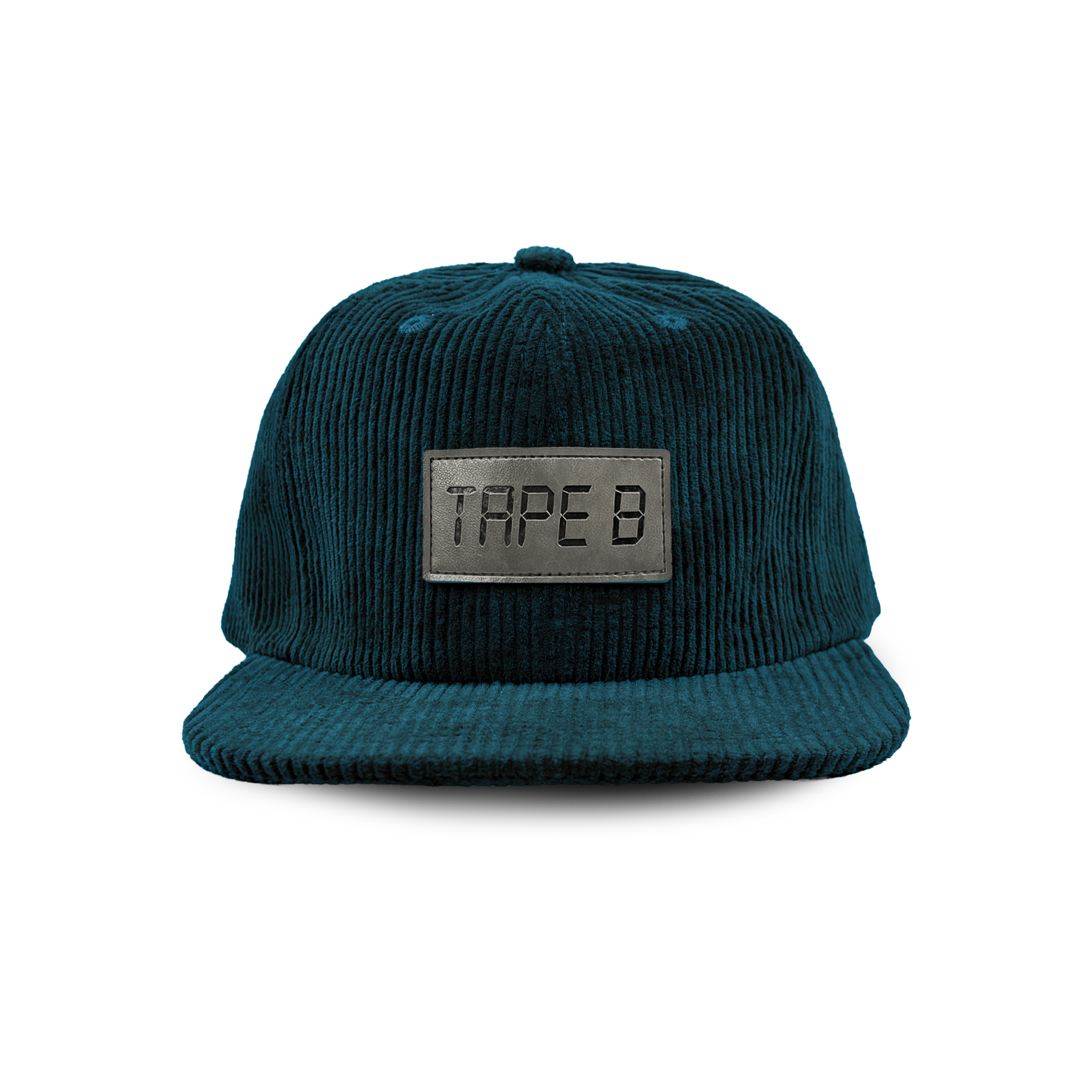 Tape B - Corduroy Logo Snapback - Storm Blue