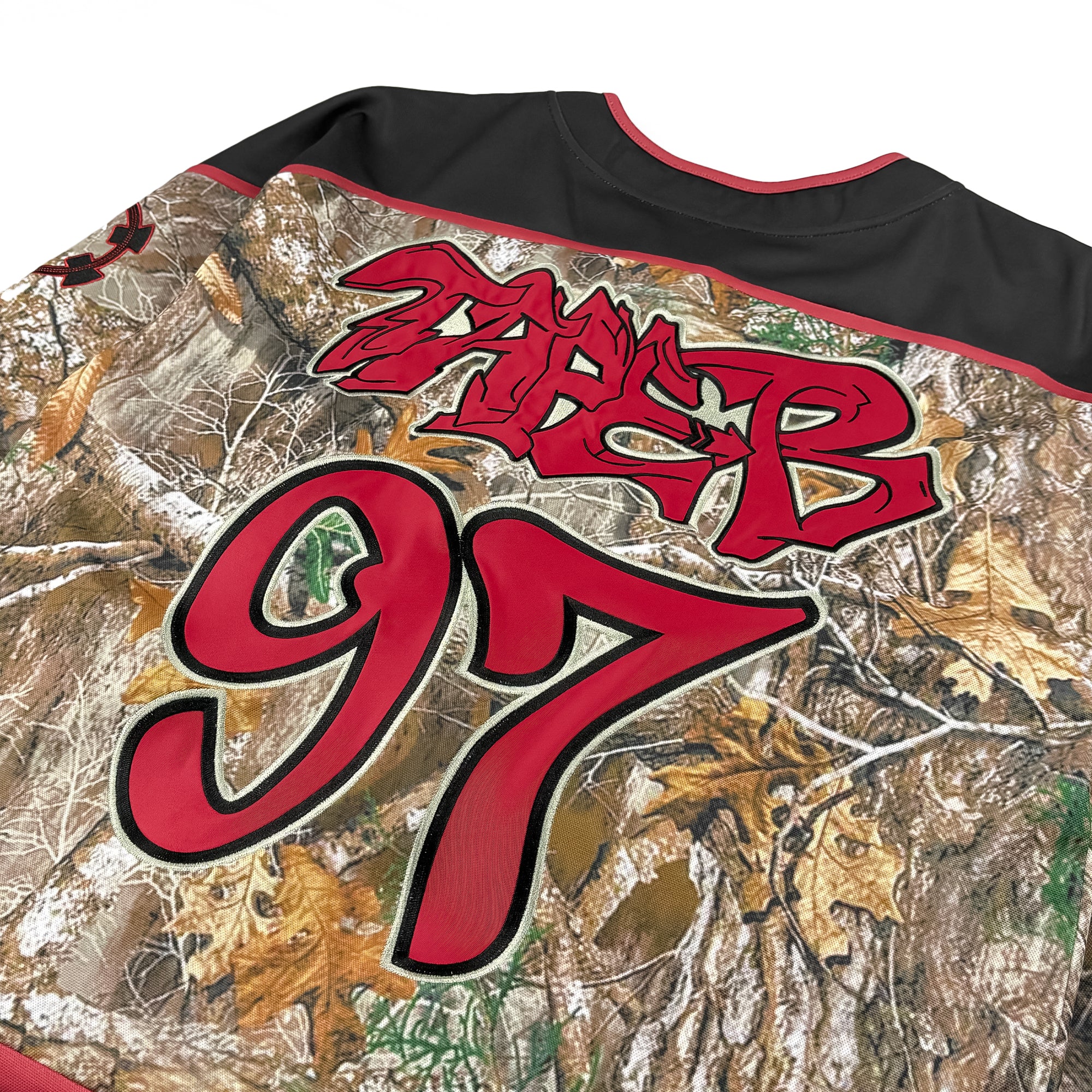TAPE B - REAL B CAMO HOCKEY JERSEY - RED