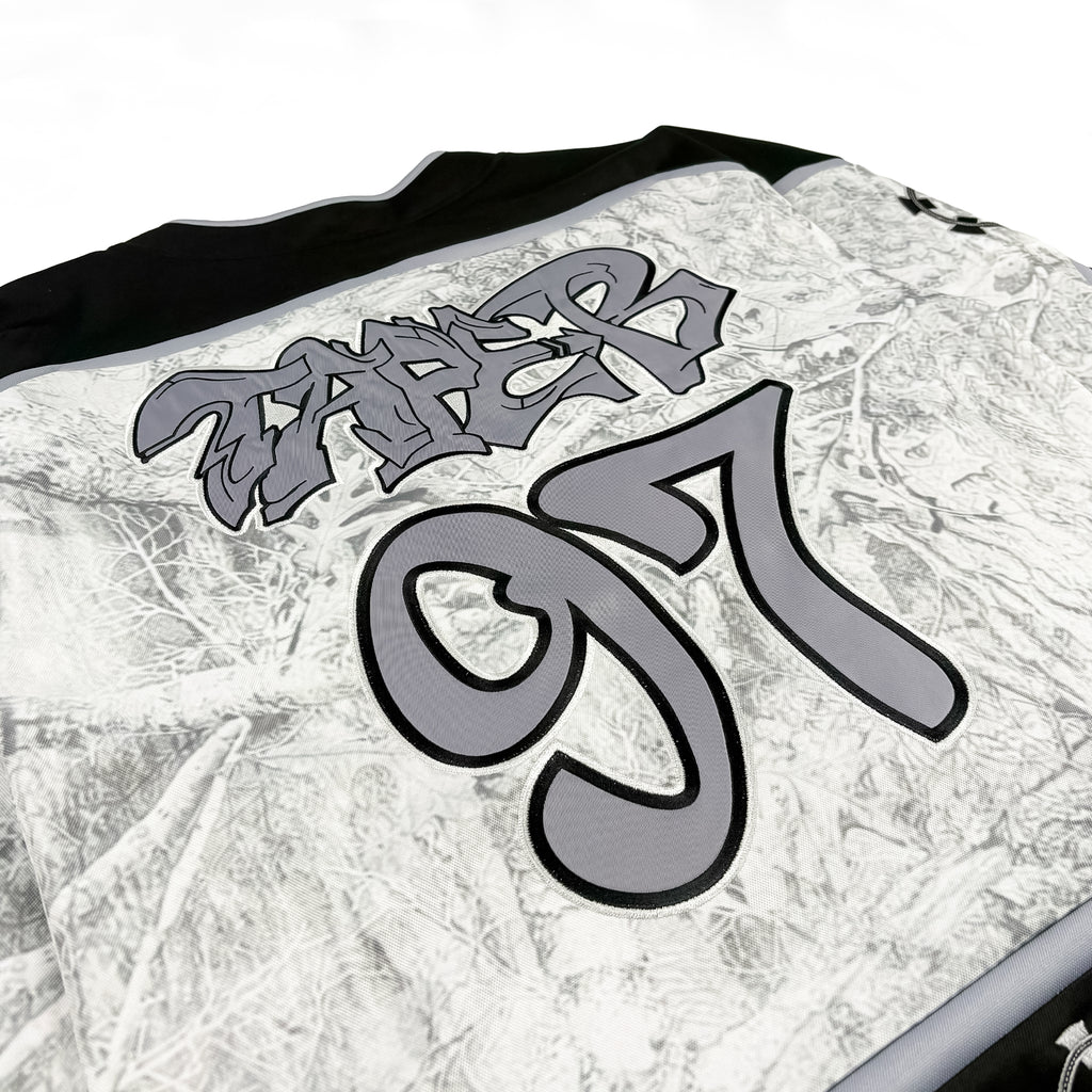 Tabe B - Pixel Hockey Jersey - Grey
