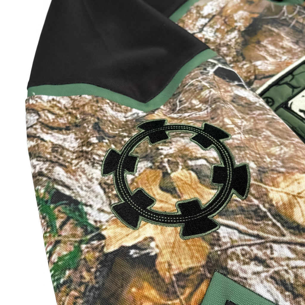 TAPE B - REAL B CAMO HOCKEY JERSEY - GREEN