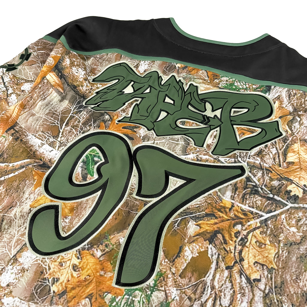 TAPE B - REAL B CAMO HOCKEY JERSEY - GREEN