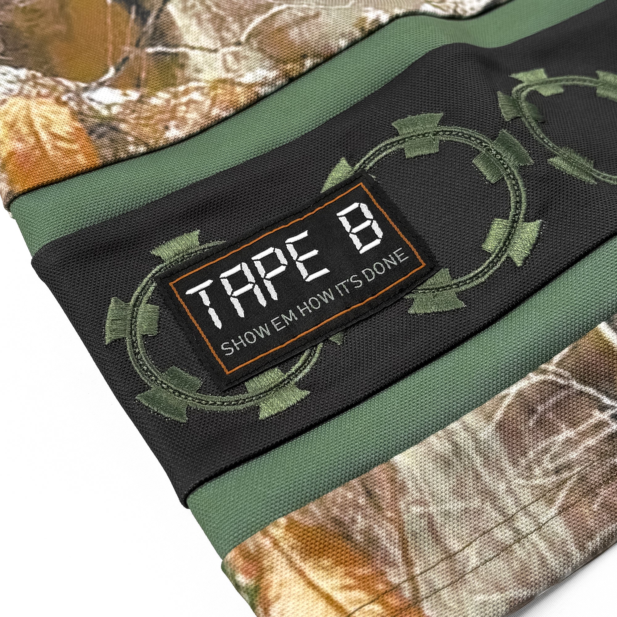 TAPE B - REAL B CAMO HOCKEY JERSEY - GREEN