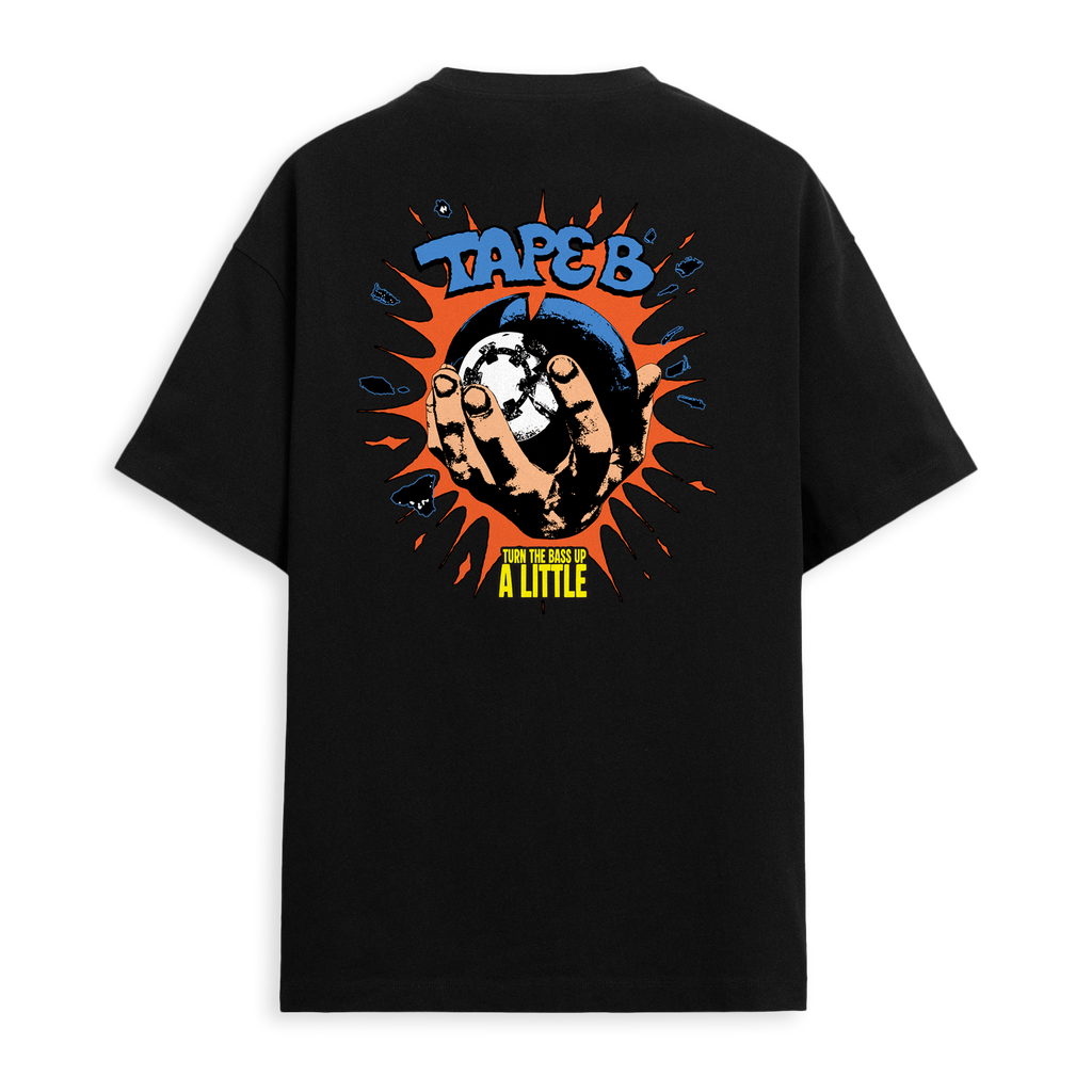 Tape B - Holdin Tee - Black