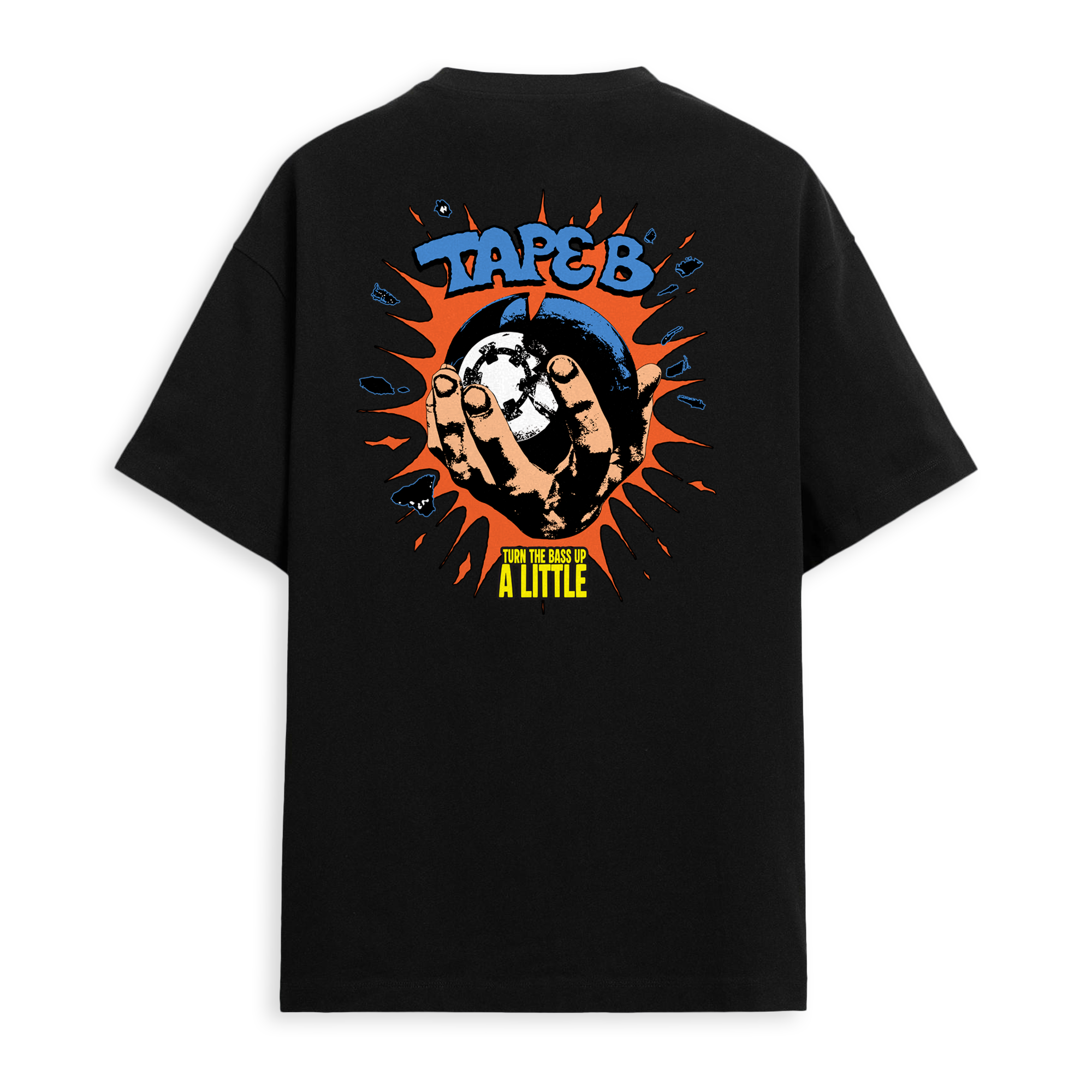 Tape B - Holdin Tee - Black