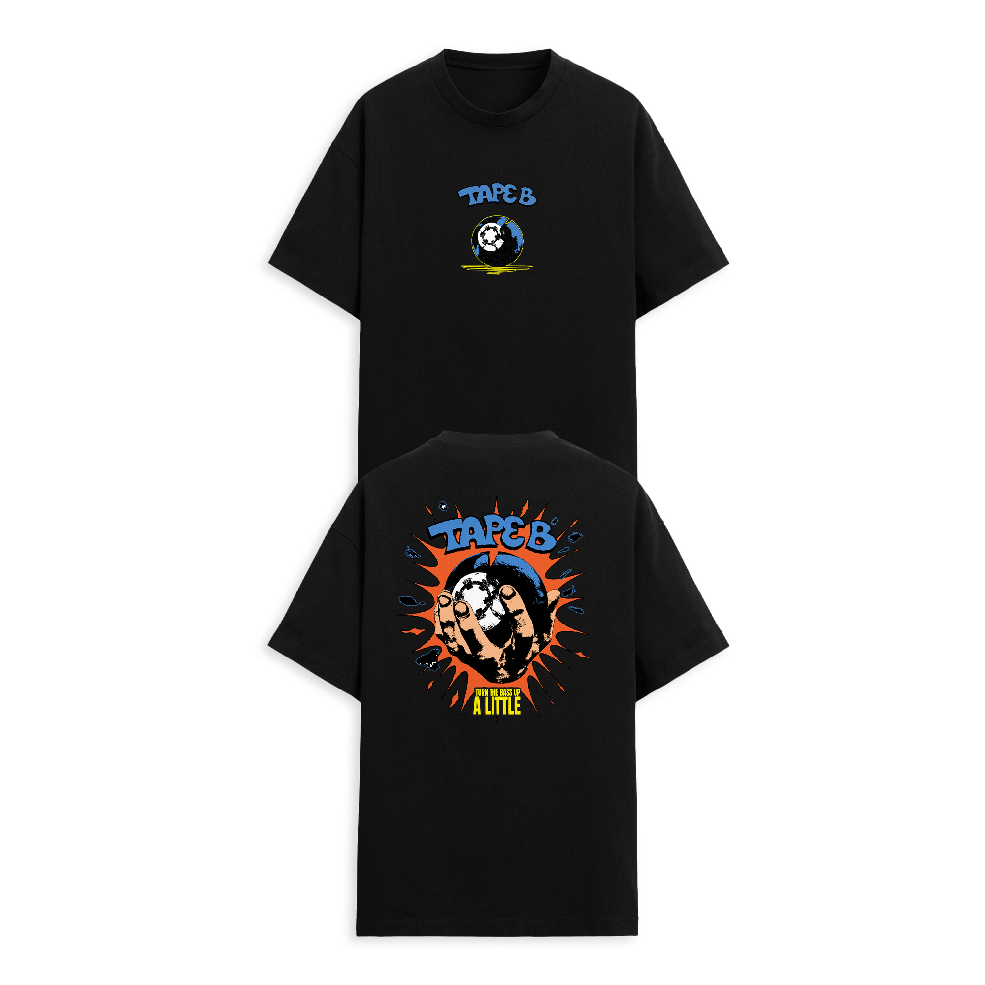 Tape B - Holdin Tee - Black