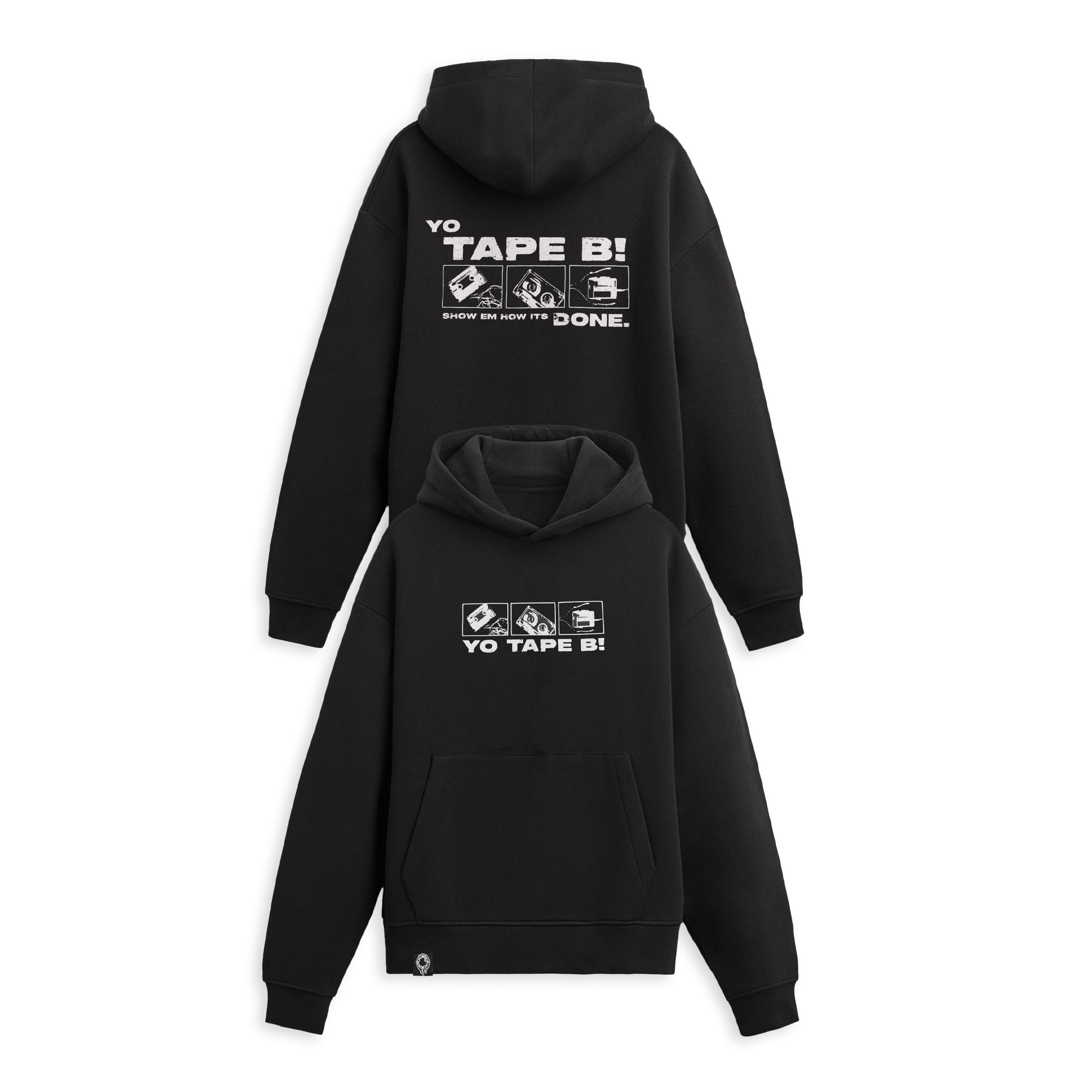 Tape B - Yo Tape B Hoodie - Black