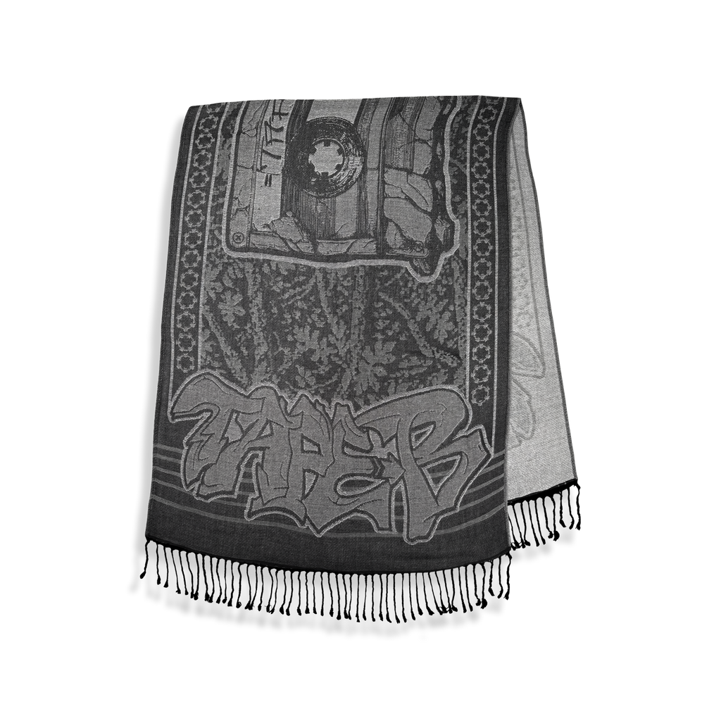 Tape B - Real B Pixel Pashmina - Grey