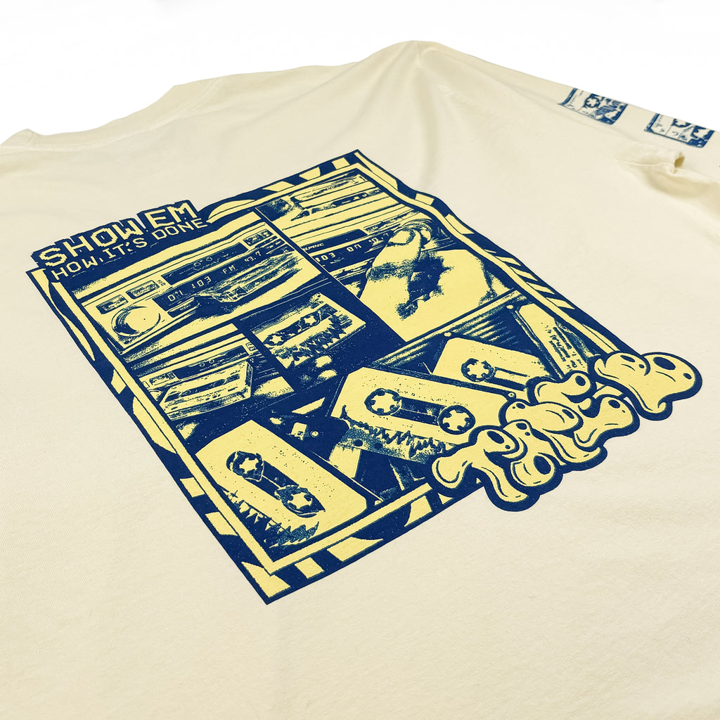 Tape B - Dashboard Longsleeve - Cream