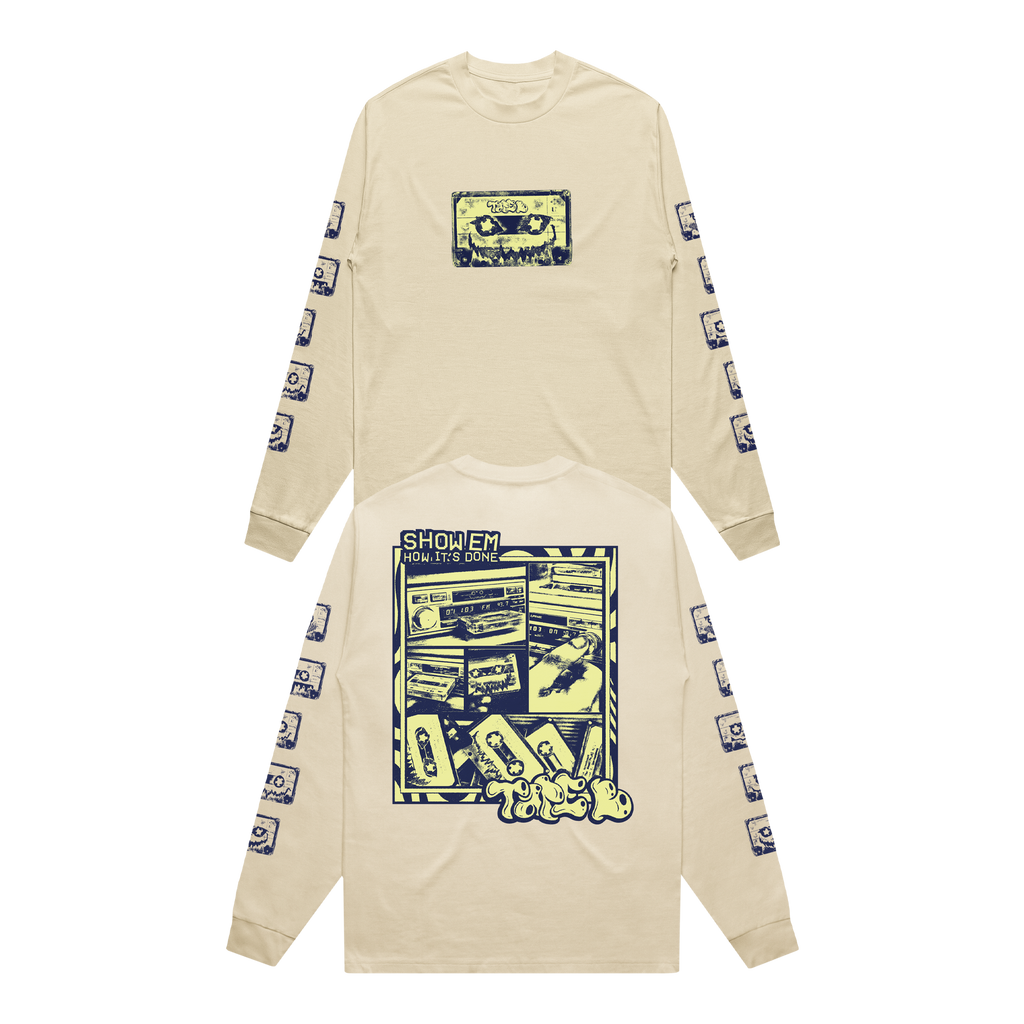 Tape B - Dashboard Longsleeve - Cream