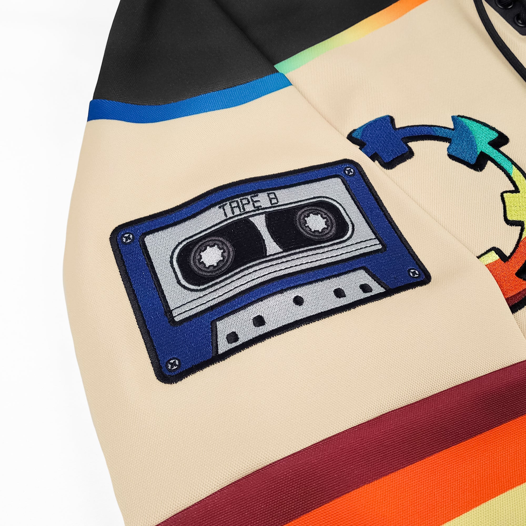 Tape B - Low Frequencies Hockey Jersey - Cream