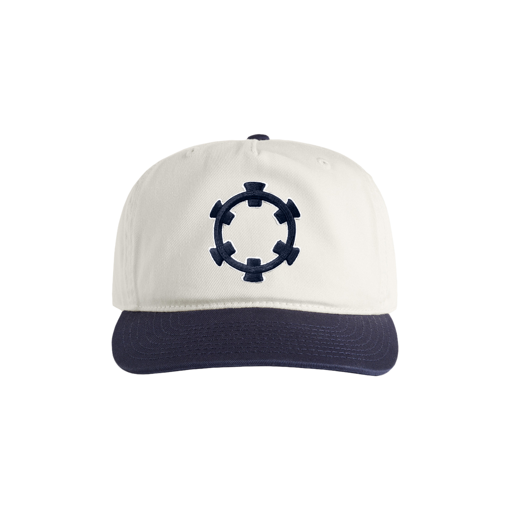 Tape B - Reel Two Tone Hat - Natural/Navy