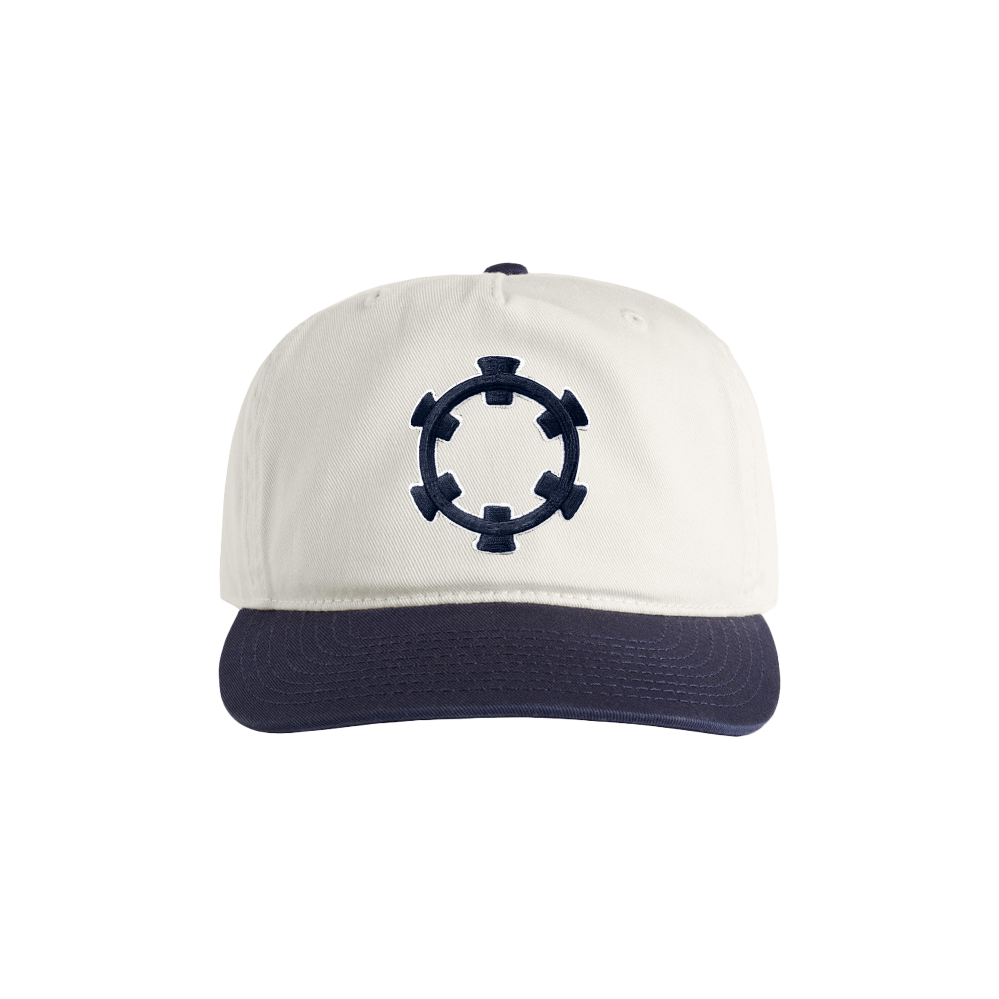 (Limited Time Pre Sale) Tape B - Reel Two Tone Hat - Natural/Navy
