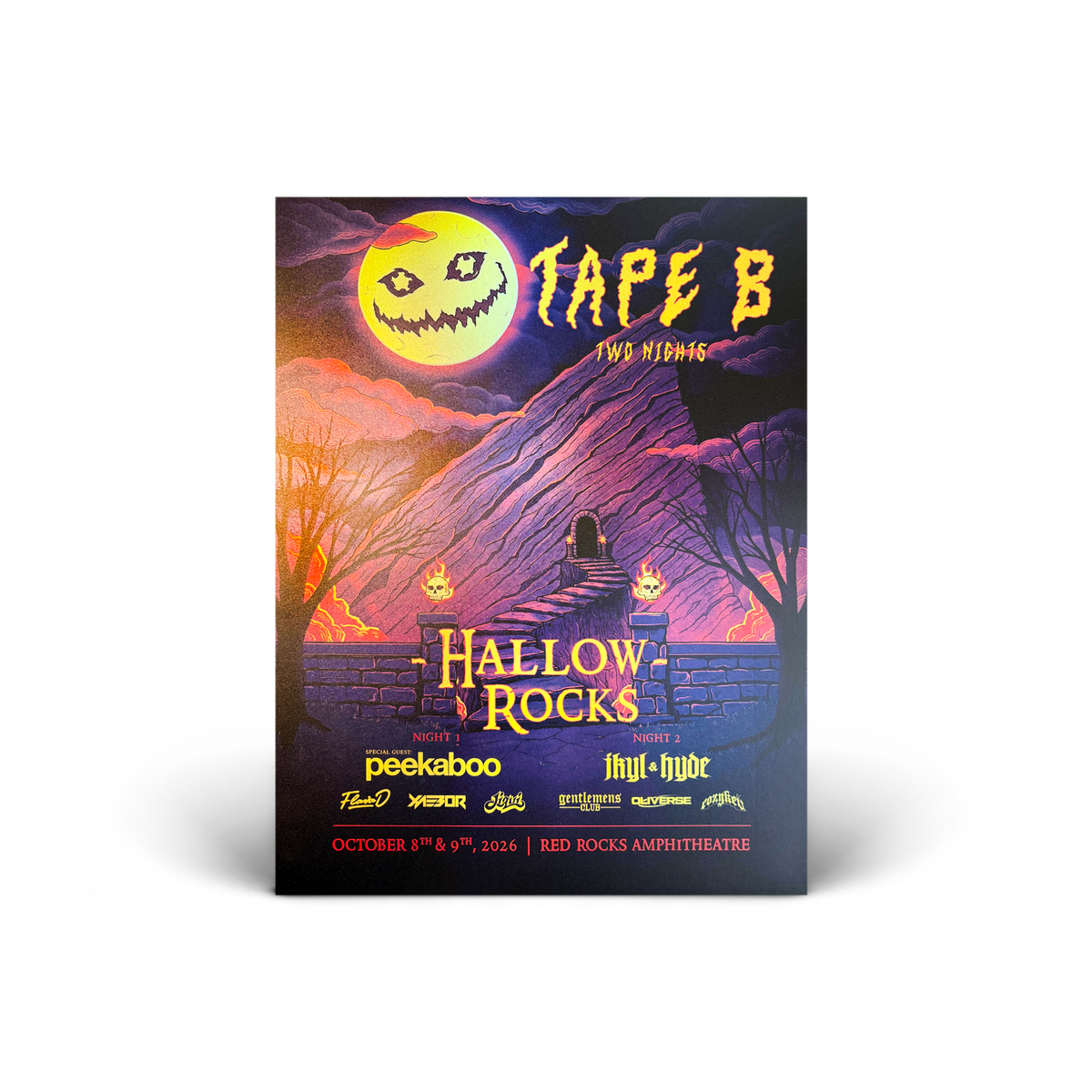 Tape B - Hallow Rocks Holographic Poster V2