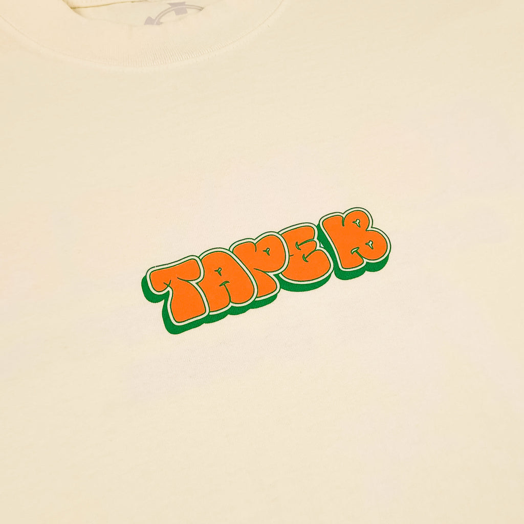 Tape B - Show 'em How It's Done Tee - Cream