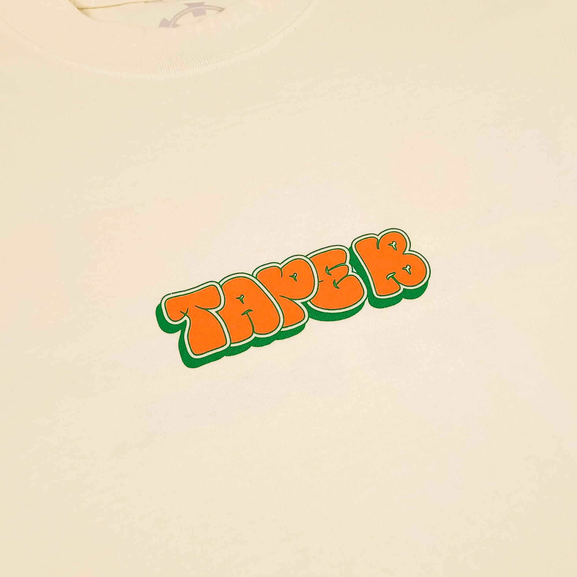 (Limited Time Pre Sale) Tape B - Show 'em How It's Done Tee - Cream