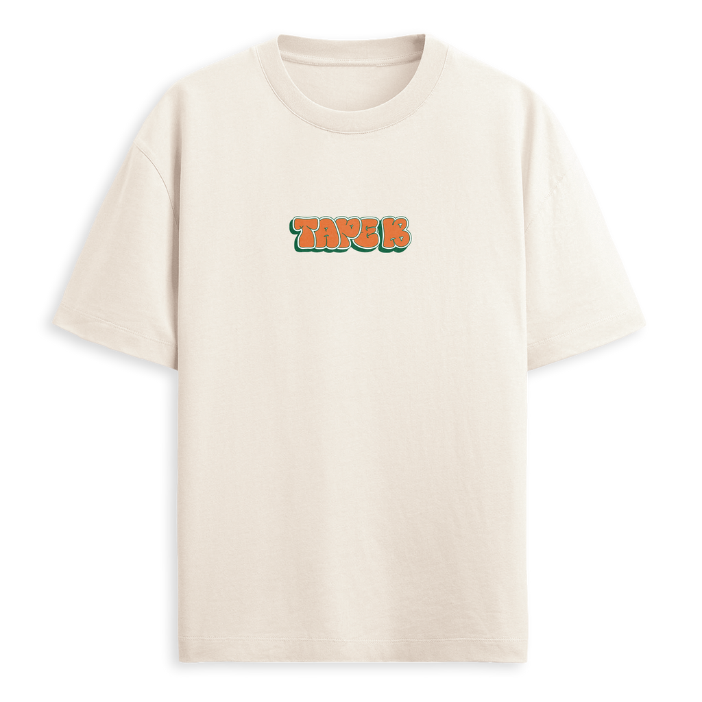 Tape B - Show 'em How It's Done Tee - Cream