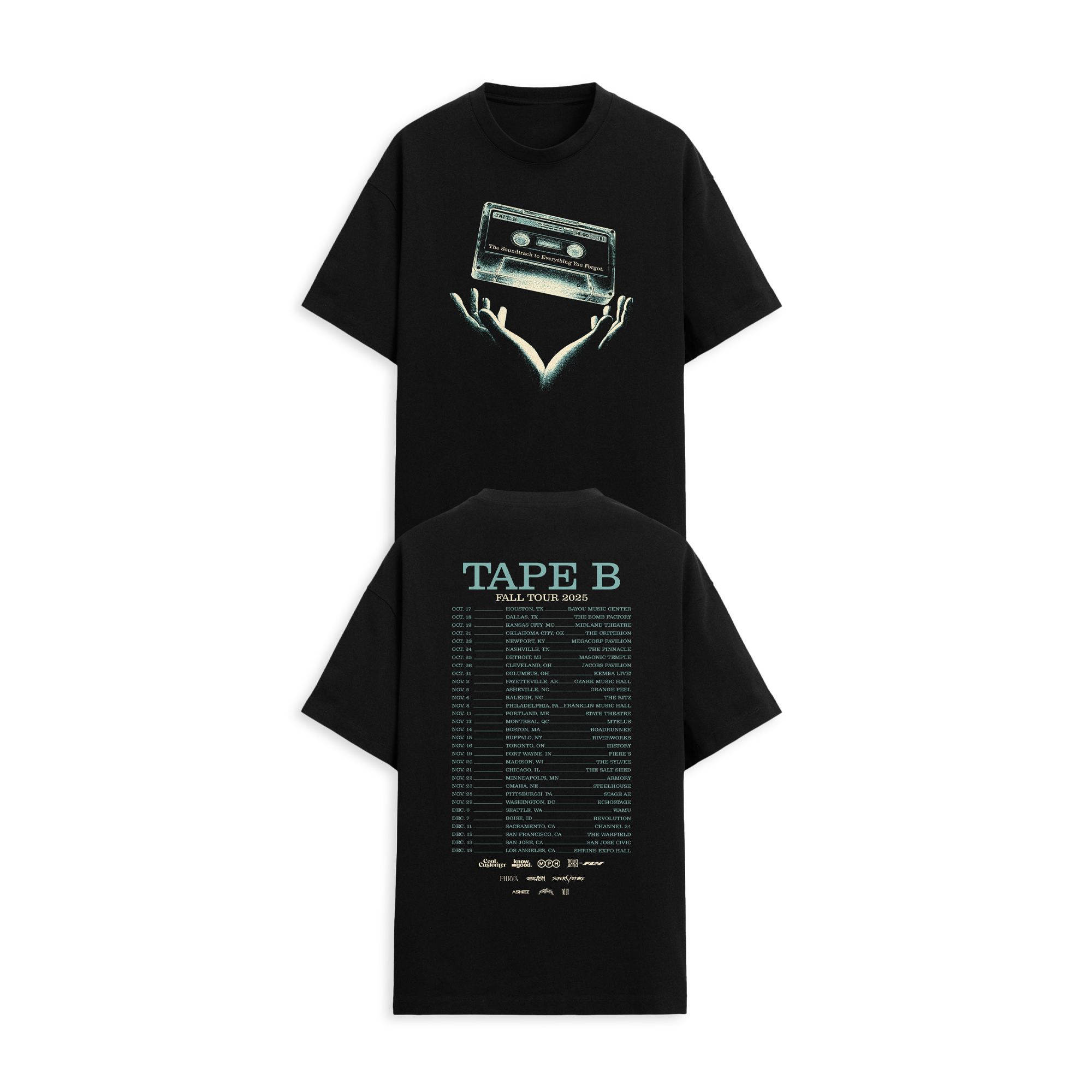 Tape B - Soundtrack Tour Tee