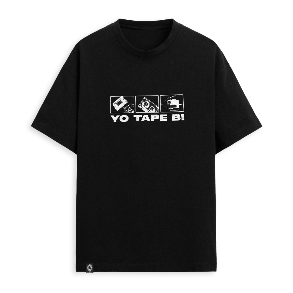 Tape B - Yo Tape B Tee - Black