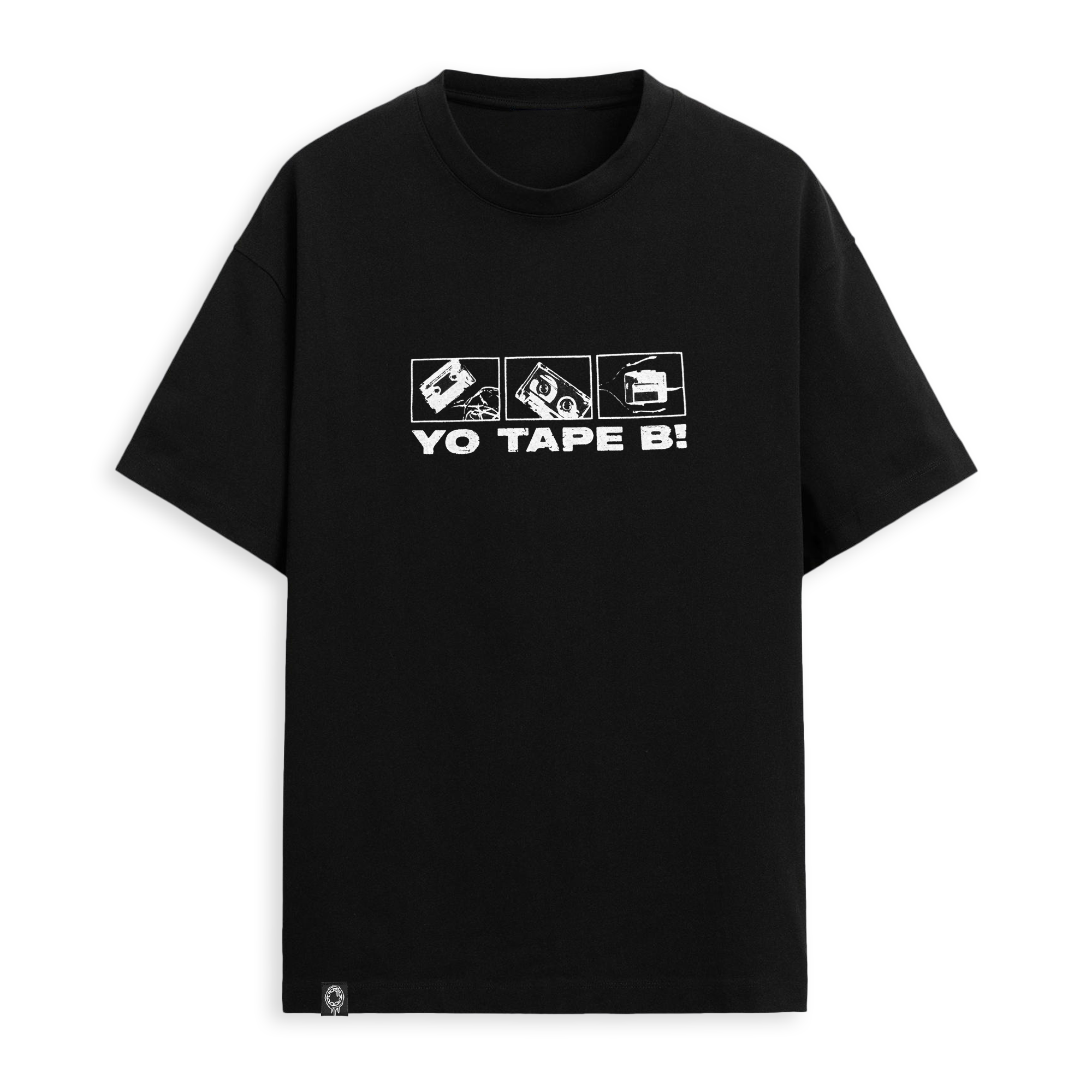 Tape B - Yo Tape B Tee - Black