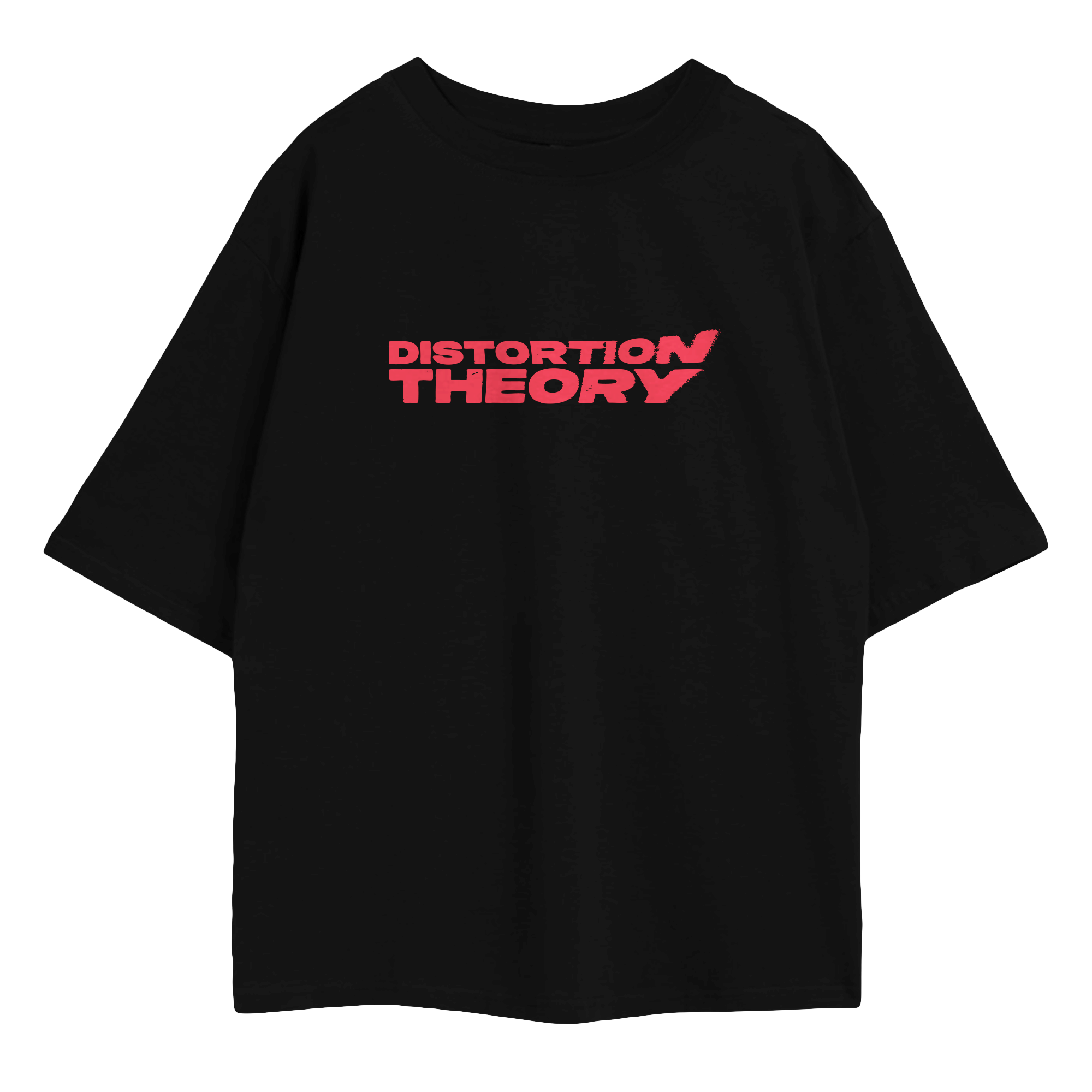 DISTORTION THEORY BLACK TEE (PRE-ORDER)