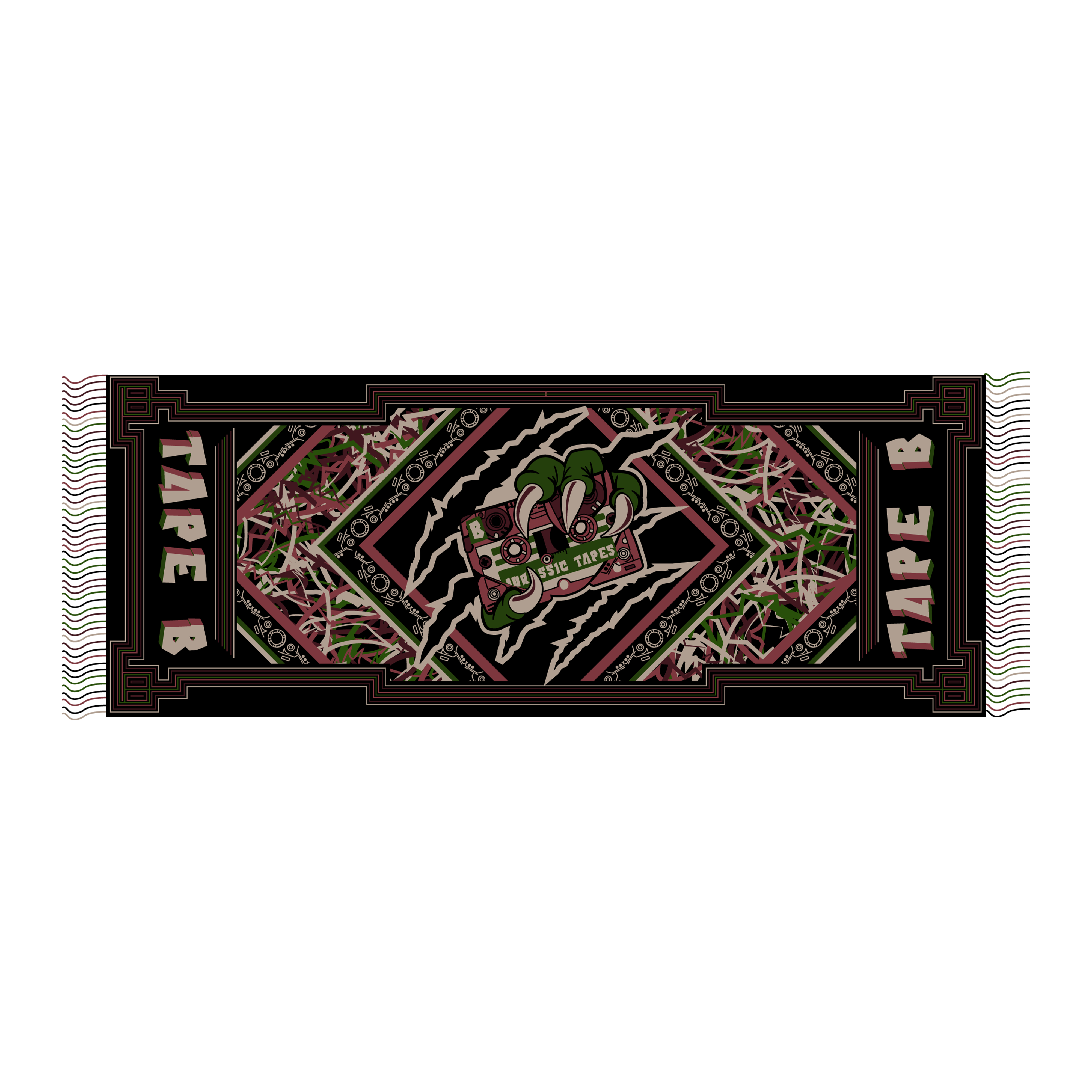 TAPE B JURASSIC TAPES PASHMINA