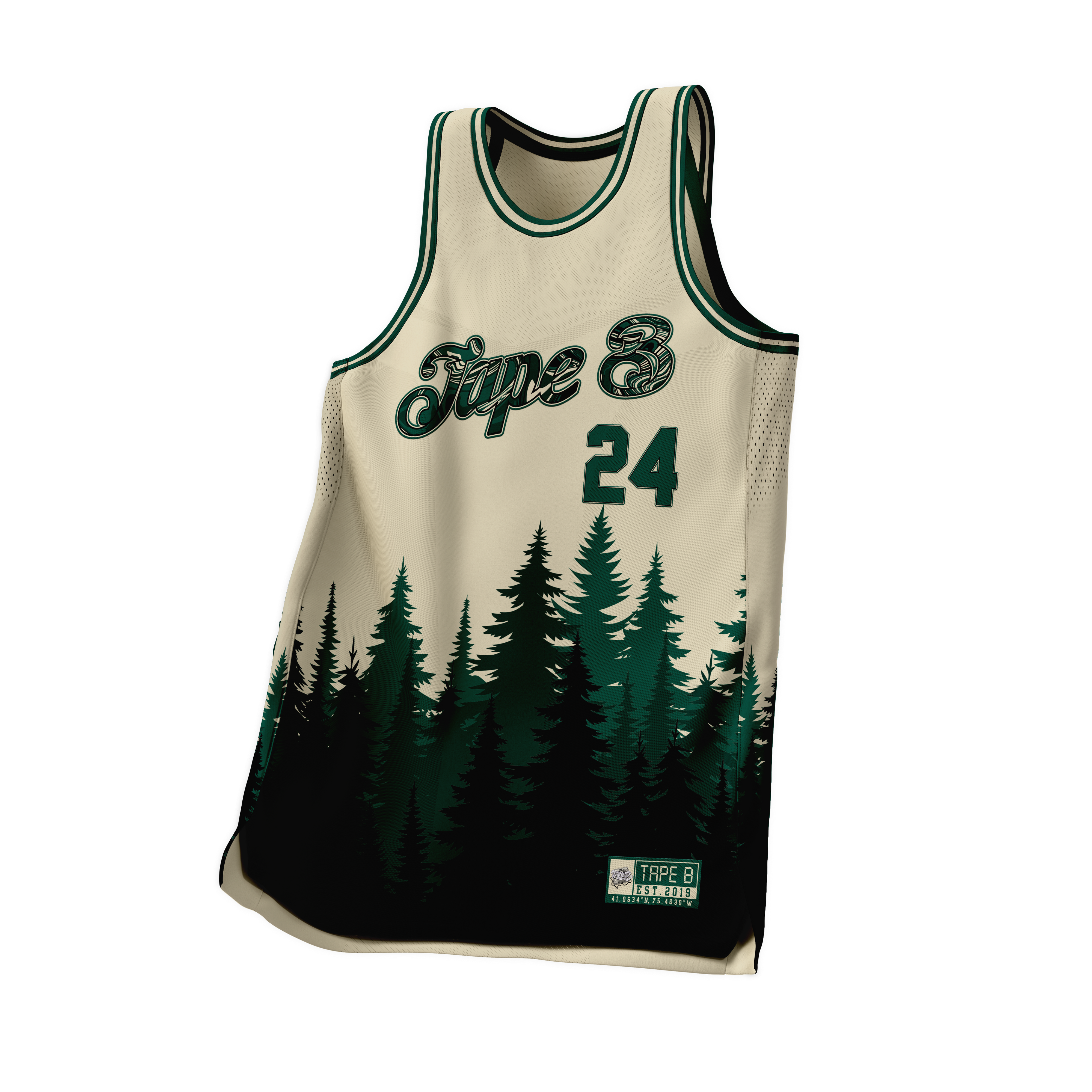 TAPE B ELEMENTS BASKETBALL JERSEY (PRE-ORDER)